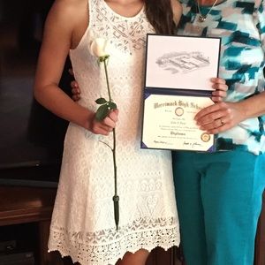 Beautiful White Lace Hollister Dress 🤍